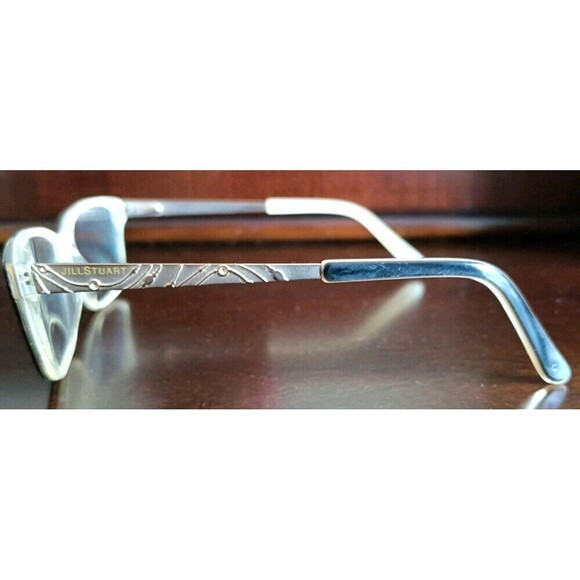 Jill Stuart Eyeglass Frame JS320-2 Black Gold Metal Plastic Full Rim 53 14-135 - Picture 3 of 11